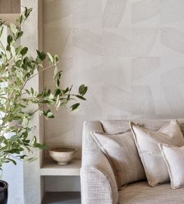 Suna Wallpaper by Mark Alexander Indigo