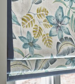 Sunara Fabric by Jane Churchill Blue