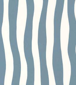 Sundae Wallpaper by Casamance Bleu Persan
