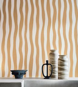 Sundae Wallpaper by Casamance Miel