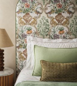 Sundara Fabric by Osborne & Little Aqua/Violet