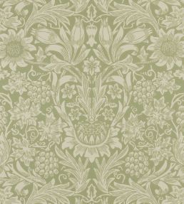 Sunflower Wallpaper by Morris & Co Artichoke