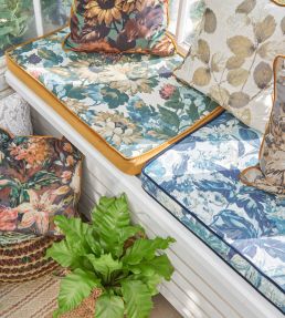 Sunforest Fabric by Clarke & Clarke Antique
