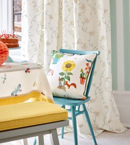 Sunny Sunflowers Fabric by Villa Nova Yellow