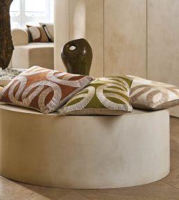 Sur Un Fil Cushion 40 x 60cm by Maison Casamance Naturel