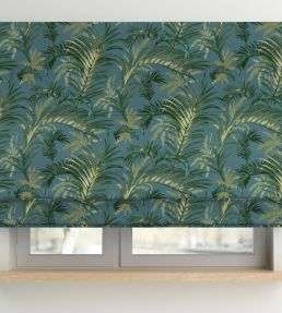 Surabaya Fabric by Arley House Aqua
