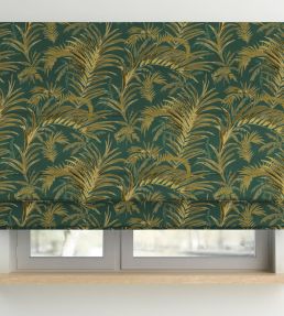 Surabaya Fabric by Arley House Jungle Green
