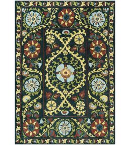 Louis De Poortere Suzani rug Bavaria 118635 Bavaria