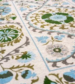 Louis De Poortere Suzani rug Slavia 118645 Slavia