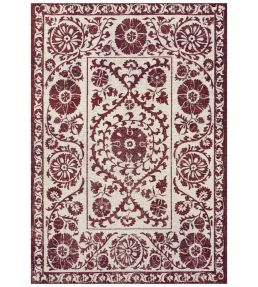 Louis De Poortere Suzani rug Zephyr 118655 Zephyr