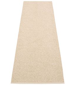 Pappelina Svea Runner rug Beige/Beige Metallic SV0BB724 Beige/Beige Metallic