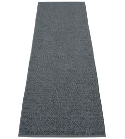 Pappelina Svea Runner rug Granit/Black Metallic SV9E724 Granit/Black Metallic