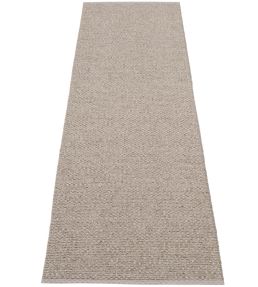 Pappelina Svea Runner rug Mud Metallic/Mud SV6B724 Mud Metallic/Mud