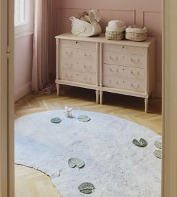 Lorena Canals Swan Lake rug Blue C-PLAY-LAKE Blue