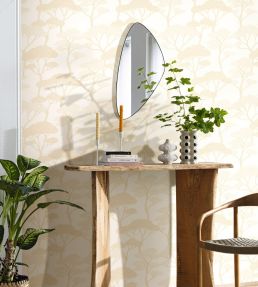 Sweet Wallpaper by Caselio Blanc Irise