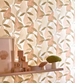 Sweet Pear Wallpaper by Casadeco Rose Nude