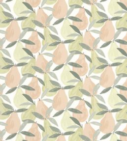Sweet Pear Wallpaper by Casadeco Vert Amande