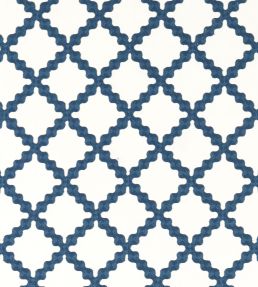Swithland Embroidery Fabric by Scion Midnight