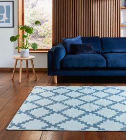Scion Swithland rug Denim SSWI5DEN7615 Denim
