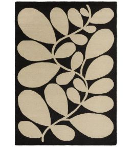 Orla Kiely Sycamore Outdoor rug Black 464205140200-US Black