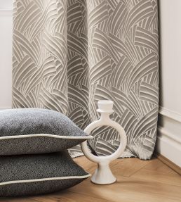 Sydney Fabric by Camengo Taupe