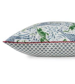 Sylvan Cushion 55 x 55cm by James Hare Blue/Green