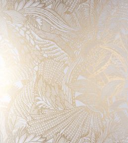 Symbiosis Wallpaper by Arte White Gold