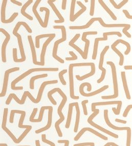 Symbol Wallpaper by Casadeco Naturel