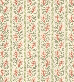 Symington Wallpaper by GP & J Baker Green/Red