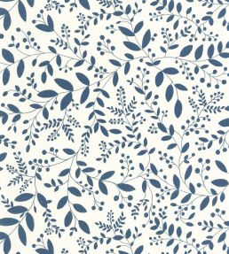 Sympathy Wallpaper by Caselio Bleu Indigo
