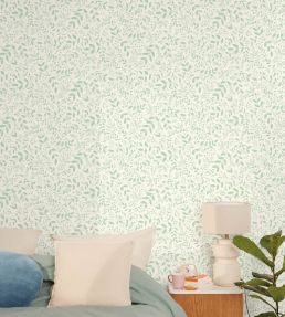 Sympathy Wallpaper by Caselio Vert D'Eau