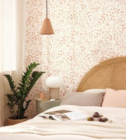 Sympathy Wallpaper by Caselio Vieux Rose