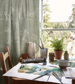 Tabletop Fabric by Villa Nova Haze