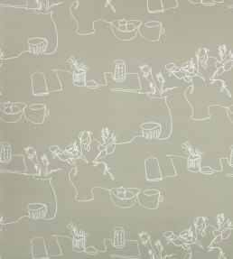 Tabletop Fabric by Villa Nova Lichen