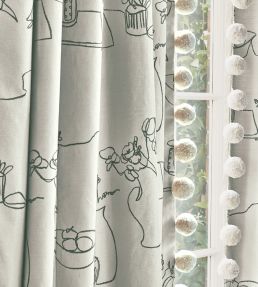 Tabletop Fabric by Villa Nova Slate