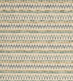 Tabriz Fabric by Jane Churchill Aqua/Green
