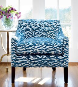 Tadoba Velvet Fabric by Anna French Blush