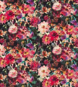 Tahiti Fabric by Clarke & Clarke Fuchsia