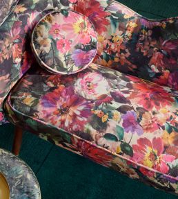 Tahiti Fabric by Clarke & Clarke Fuchsia