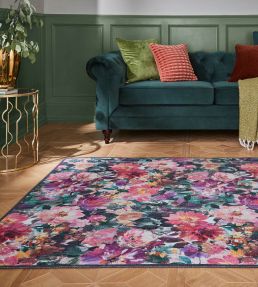Clarke & Clarke Tahiti rug Fuchsia CCTAHFUWA7615 Fuchsia