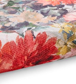 Clarke & Clarke Tahiti Runner rug Teal & Rouge CCTAHTE&RWA6123 Teal & Rouge