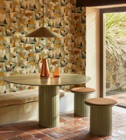 Tahiti Expression Wallpaper by Tres Tintas Green
