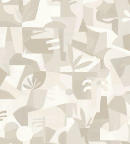 Tahiti Expression Wallpaper by Tres Tintas White