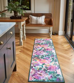 Clarke & Clarke Tahiti Runner rug Fuchsia CCTAHFUWA6123 Fuchsia
