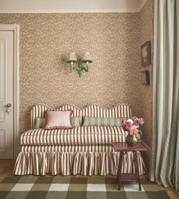 Taia Pigment Wallpaper by Romo Copper
