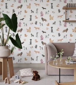 Taiga and Friends Mural by Sandberg White