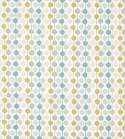 Taimi Fabric by Scion Seaglass / Chalk / Honey