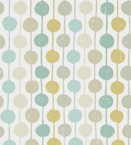 Taimi Wallpaper by Scion Seaglass / Chalk / Honey