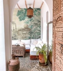 Taj Mahal Mural by Coordonne Maca