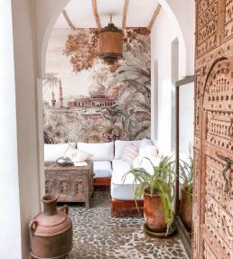 Taj Mahal Mural by Coordonne Rose